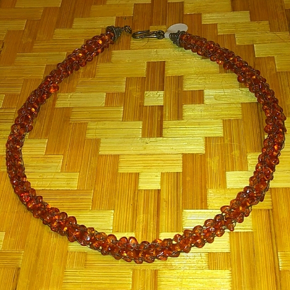 Handmade Amber Necklace - Picture 1 of 4